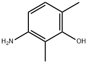 3-氨基-2,6-二甲基苯酚 结构式