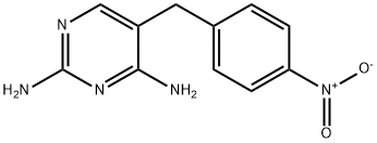 2,4-Diamino-5-(4-nitrobenzyl)pyrimidine 结构式