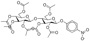 对硝基苯基Β-D-芹菜素七乙酸酯 结构式