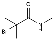 N-METHYL 2-BROMOISOBUTYRAMIDE 结构式