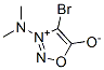 4-Bromo-3-(dimethylamino)sydnone 结构式