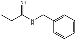 Propanimidamide,  N-(phenylmethyl)- 结构式