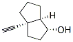 1-Pentalenol, 3a-ethynyloctahydro-, (1alpha,3aalpha,6aalpha)- (9CI) 结构式