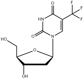 三氟胸苷 结构式