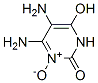 2(1H)-Pyrimidinone,  4,5-diamino-6-hydroxy-,  3-oxide  (9CI) 结构式