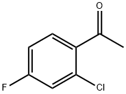 2-氯-4-氟苯乙酮 结构式