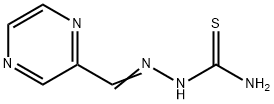 2-Pyrazinecarbaldehyde thiosemicarbazone 结构式