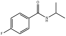 4-氟-N-异丙基苯甲酰胺 结构式