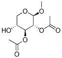 甲基 2,3-二-O-乙酰基-BETA-D-吡喃木糖苷 结构式