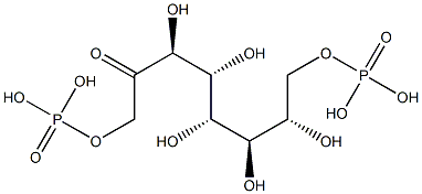 D-glycero-D-ido-octulose 1,8-bisphosphate 结构式