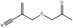 2-Propenenitrile, 2-[(2-oxopropoxy)methyl]- (9CI) 结构式