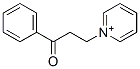 1-(2-benzoylethyl)pyridinium 结构式