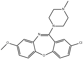 8-METHOXY LOXAPINE 结构式