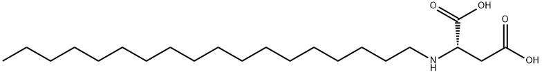 N-octadecyl-L-aspartic acid 结构式