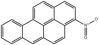 3-nitrobenzo(a)pyrene 结构式