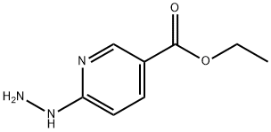 6-肼基烟酸乙酯 结构式