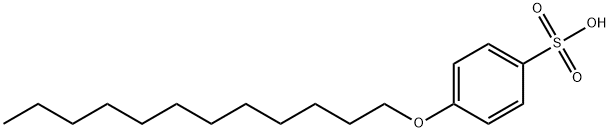 4-Dodecyloxybenzenesulfonic acid 结构式