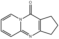 1,2-Dihydrocyclopenta[d]pyrido[1,2-a]pyrimidin-10(3H)-one 结构式