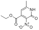 6-甲基-3-硝基-2-氧代-1,2-二氢吡啶-4-羧酸乙酯 结构式
