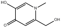 5-羟基-2-(羟甲基)-1-甲基吡啶-4(1H)-ONE 结构式