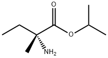 Isovaline, 1-methylethyl ester (9CI) 结构式