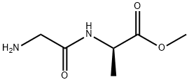 D-Alanine, glycyl-, methyl ester (9CI) 结构式