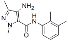 1H-Pyrazole-5-carboxamide,4-amino-N-(2,3-dimethylphenyl)-1,3-dimethyl- 结构式