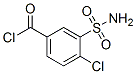 4-CHLORO-3-SULFAMOYLBENZOYL CHLORIDE 结构式