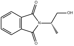 (S)-(+)-2-酞酰亚胺基-1-丙醇 结构式