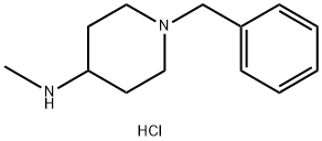 4-甲胺基-1-苄基哌啶双盐酸盐 结构式