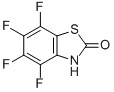 2(3H)-Benzothiazolone,4,5,6,7-tetrafluoro-(9CI) 结构式