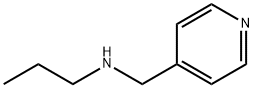 N-(4-吡啶基甲基)-1-丙胺 结构式