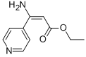 3-AMINO-3-(4-PYRIDINYL)-2-PROPENOIC ACID ETHYL ESTER 结构式