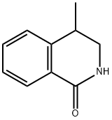 4-甲基-3,4-二氢-2H-异喹啉-1-酮 结构式