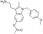 羟吲达酯 结构式