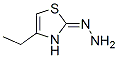 2(3H)-Thiazolone,  4-ethyl-,  hydrazone  (9CI) 结构式