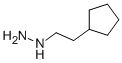 1-(2-cyclopentylethyl)hydrazine 结构式