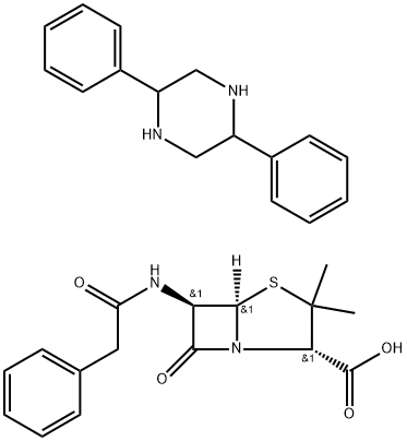 苯拉西林 结构式