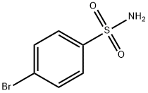 4-溴苯磺酰胺 结构式