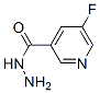 3-Pyridinecarboxylicacid,5-fluoro-,hydrazide(9CI) 结构式