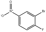 3-溴-4-氟硝基苯 结构式