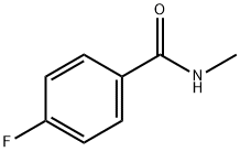 4-氟-N-甲基苯甲酰胺 结构式