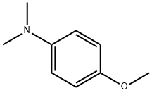 (4-甲氧基苯基)-二甲胺 结构式