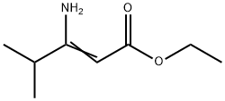 2-Pentenoic  acid,  3-amino-4-methyl-,  ethyl  ester 结构式