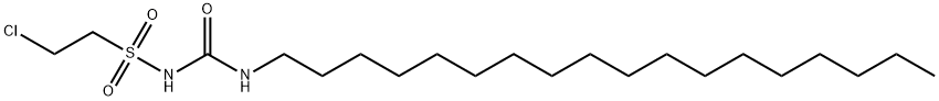 2-chloro-N-[(octadecylamino)carbonyl]ethanesulphonamide 结构式