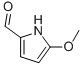 1H-Pyrrole-2-carboxaldehyde,5-methoxy-(9CI) 结构式