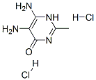 4(1H)-Pyrimidinone,5,6-diamino-2-methyl-,dihydrochloride(9CI) 结构式
