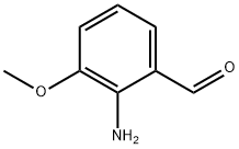2-氨基-3-甲氧基苯甲醛 结构式