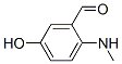 Benzaldehyde, 5-hydroxy-2-(methylamino)- (9CI) 结构式