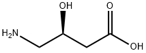 (S)-(+)-4-氨基-3-羟基丁酸 结构式